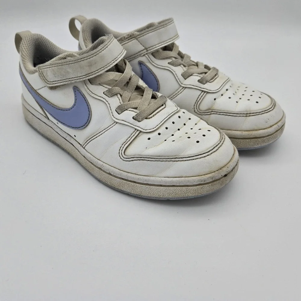 Nike Court Borough Low Recraft dv5457-103 size 13C blue and‎ white